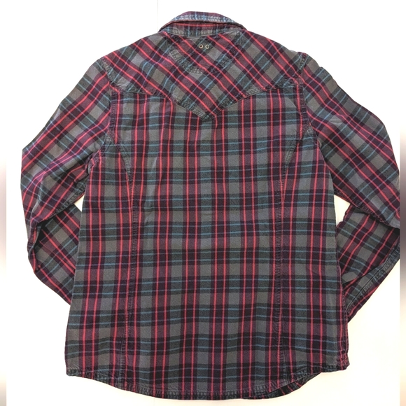CONVERSE Flannel Western Style Shirt - Picture 3 of 5